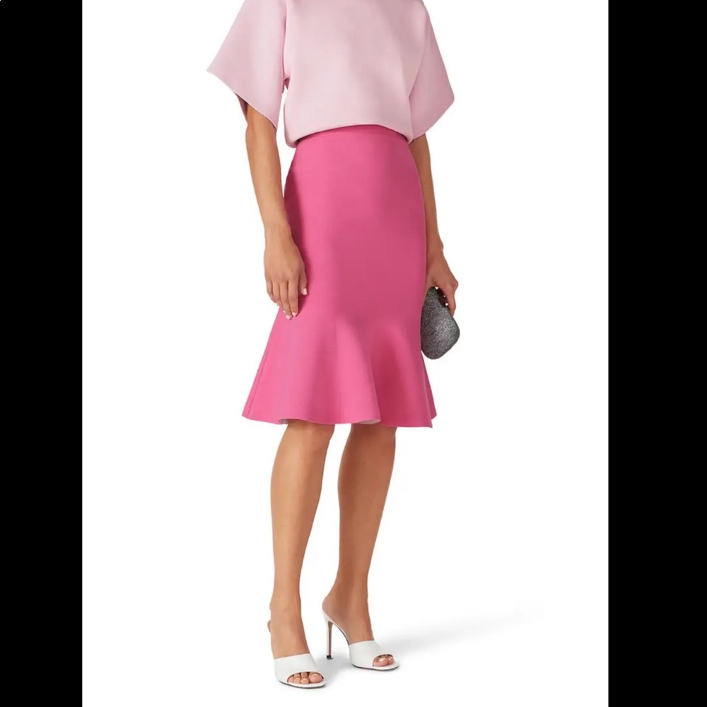 Hervé Léger Flared Knit Skirt